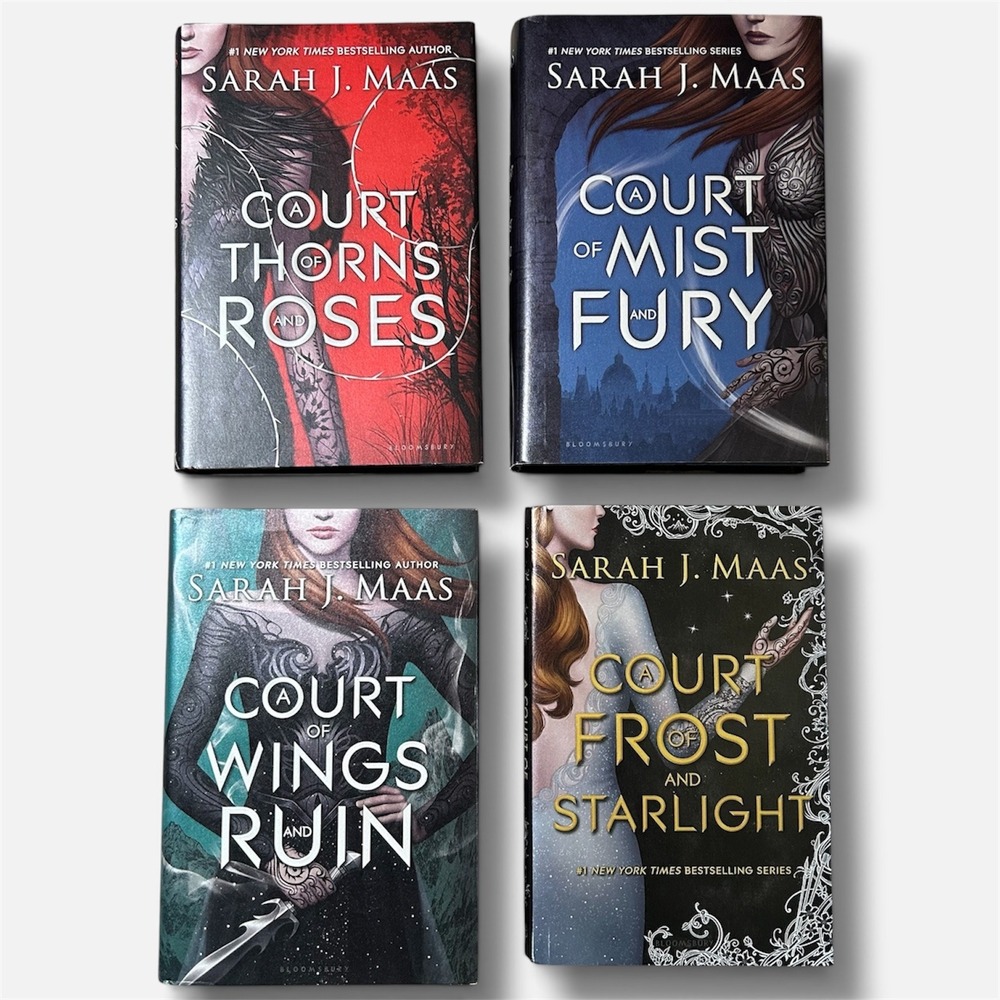 A Court of Thorns and Roses Hardcover Set by Sarah J. Maas ACOTAR
